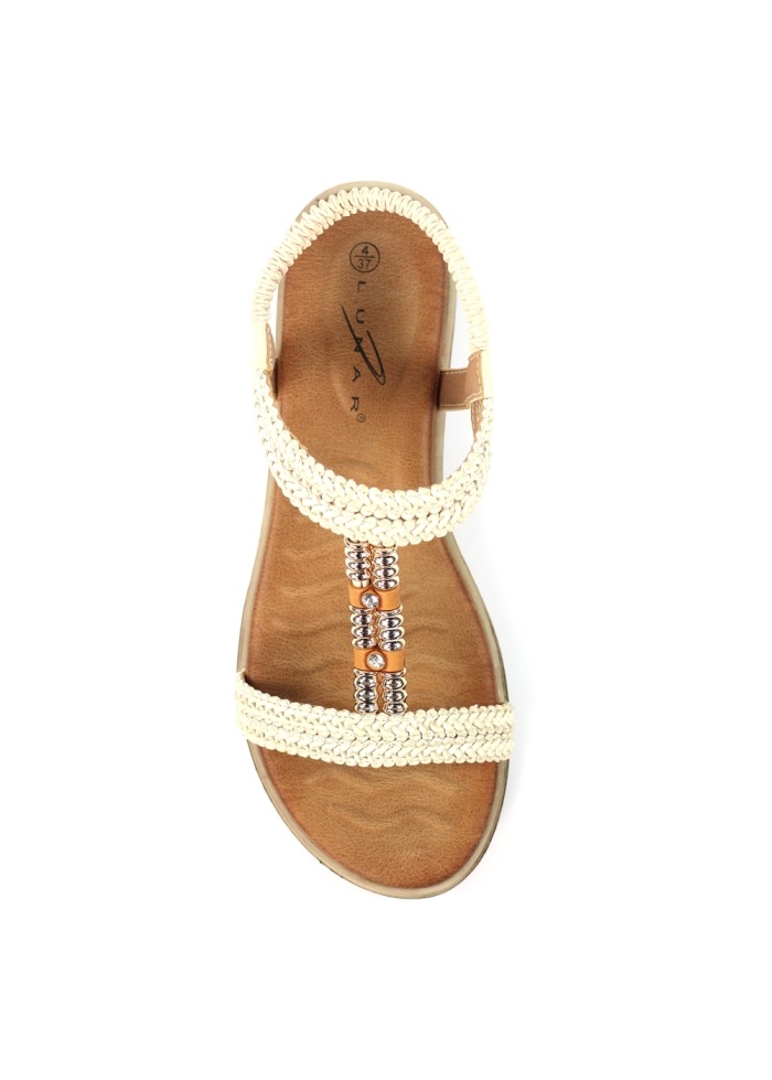 Lunar | Portofino White Sandal