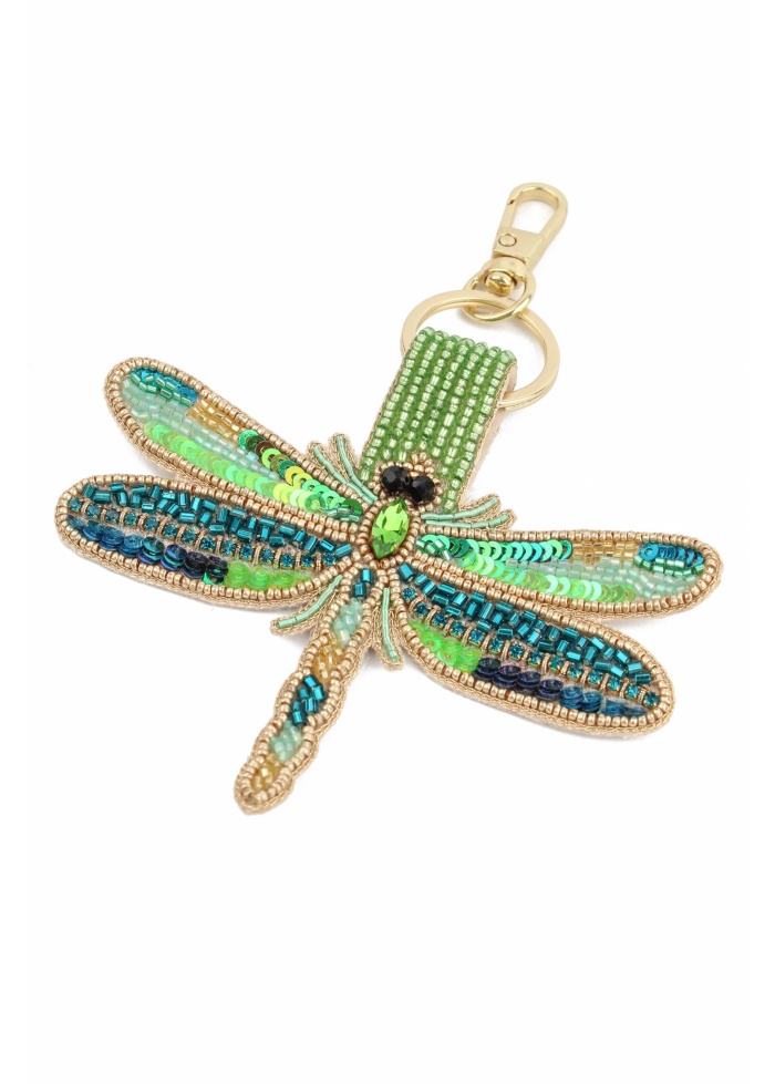 MyDoris | Green Dragonfly Keyring 