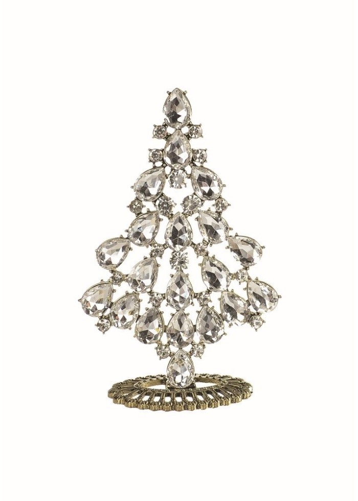 IvyPark | Crystal Teardrop Tree Ornament