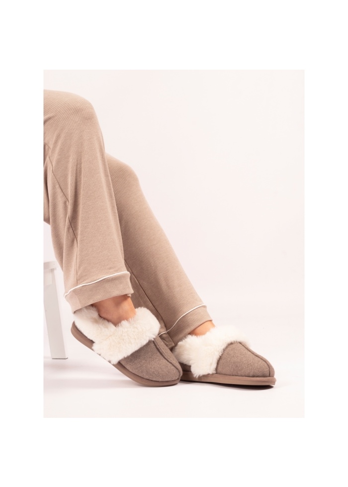 Lunar | Ember Taupe Slippers