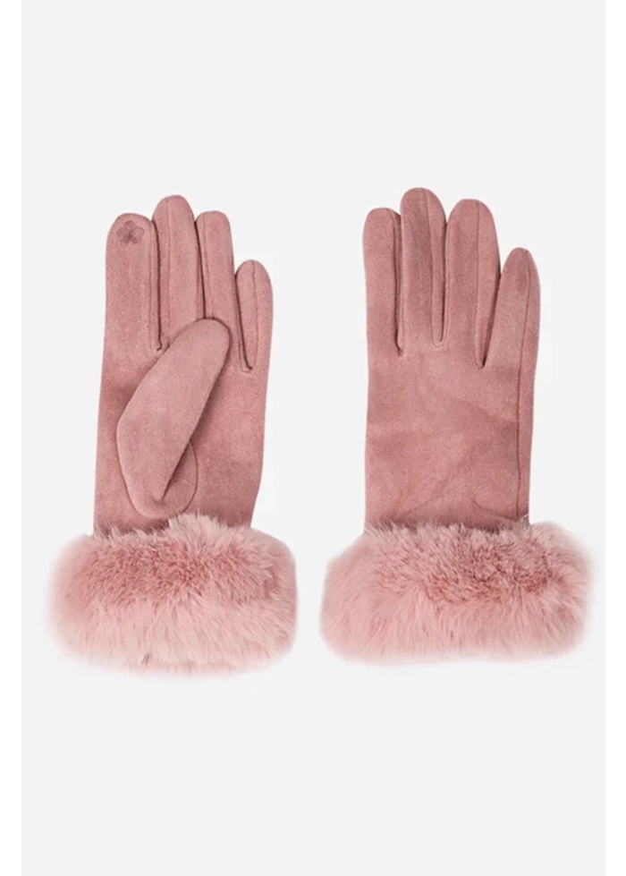 Rosie | Fur Trim Gloves