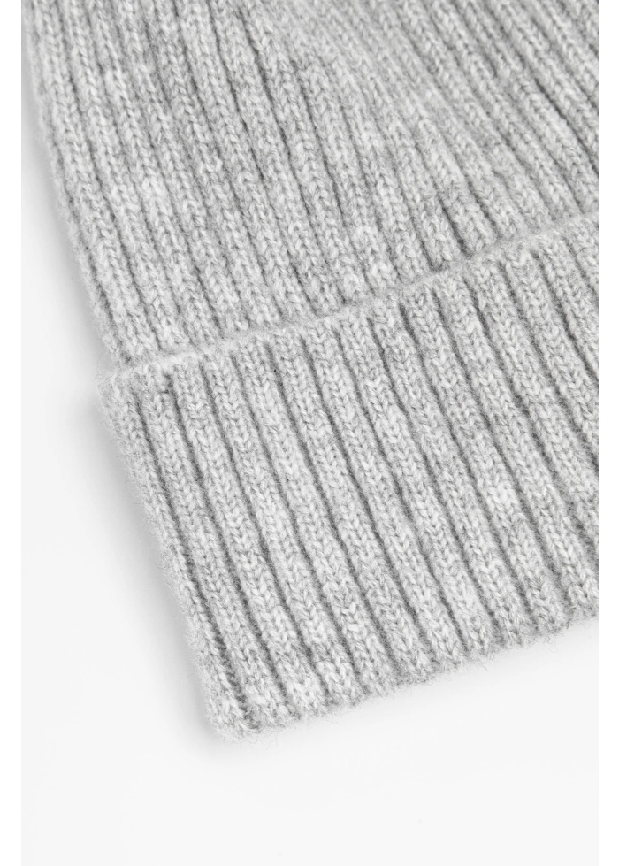 Rosie | Pompom Hat Grey