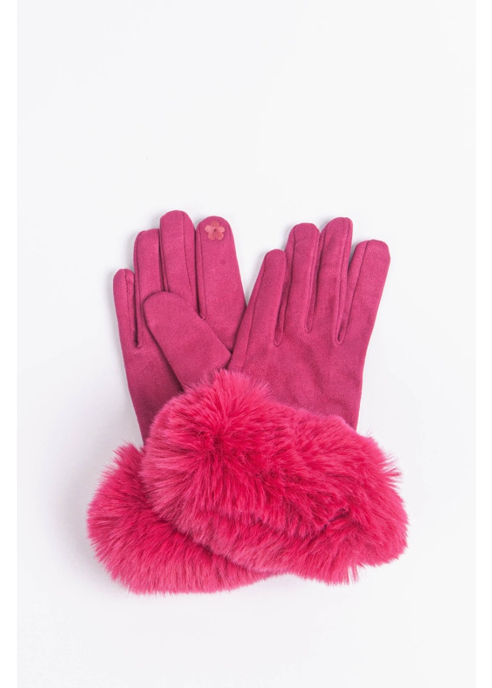 Rosie | Fur Trim Gloves