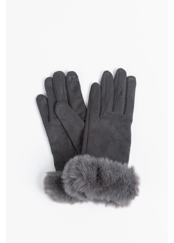 Rosie | Fur Trim Gloves