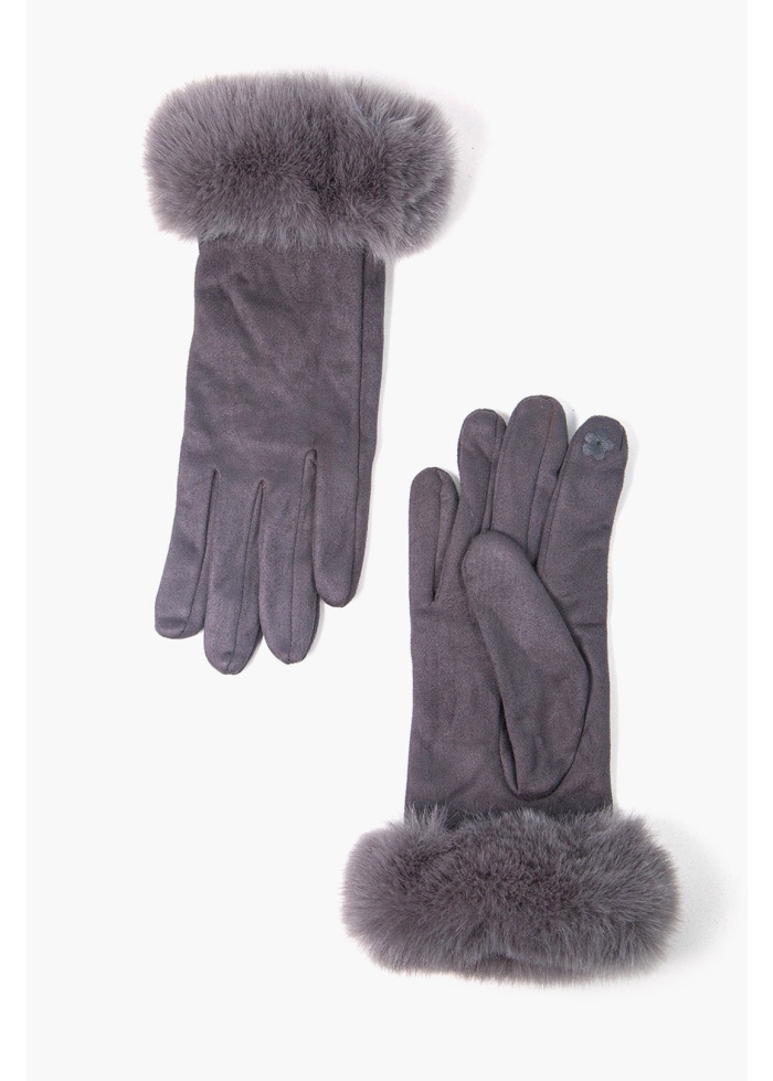 Rosie | Fur Trim Gloves