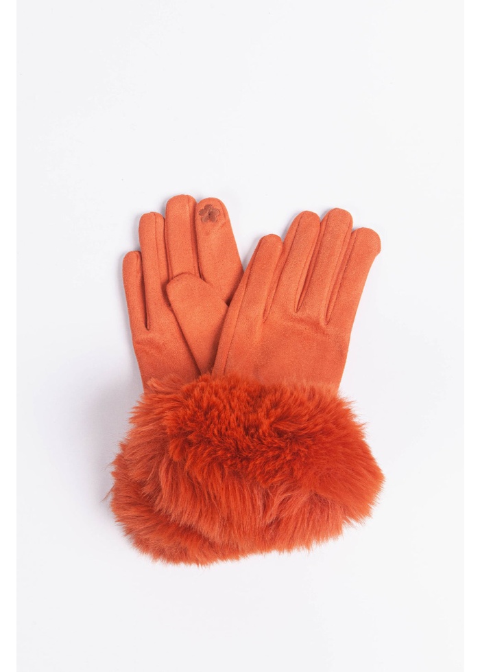 Rosie | Fur Trim Gloves