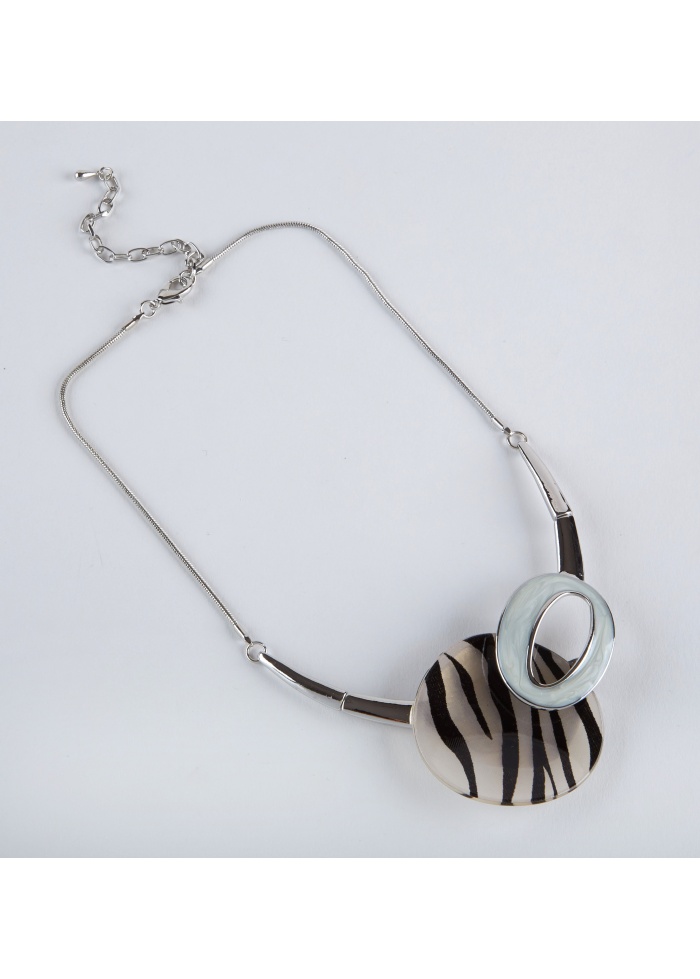 Zebra Necklace