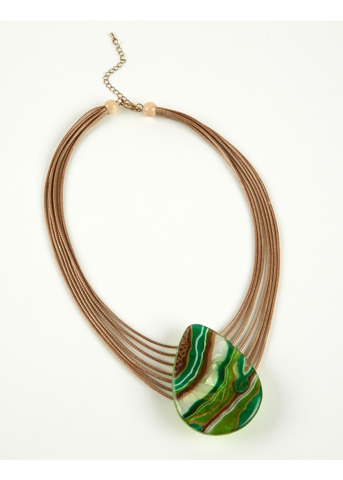 dante | Marble Effect Necklace