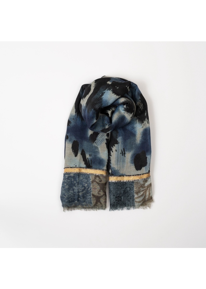 Ombre | Abstract Animal Print Scarf