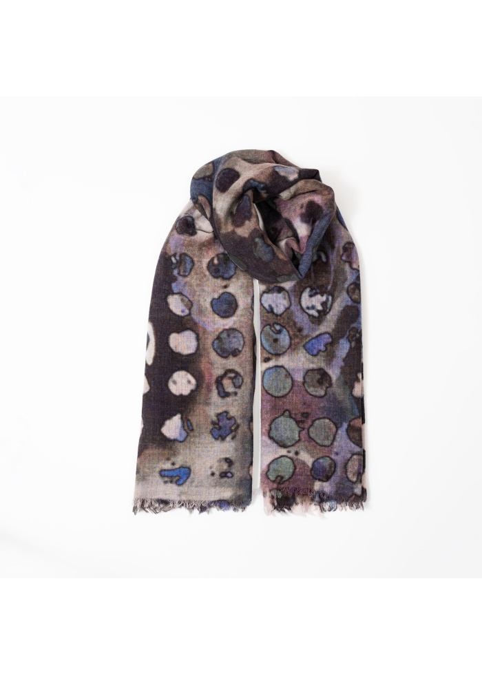 Ombre | Abstract Spot Scarf