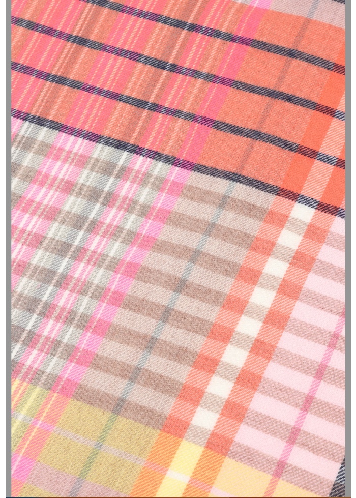 Ombre | Checked Scarf