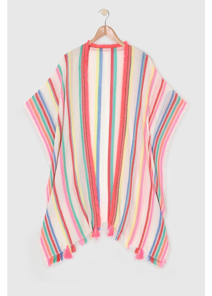 Ombre | Colourful Poncho