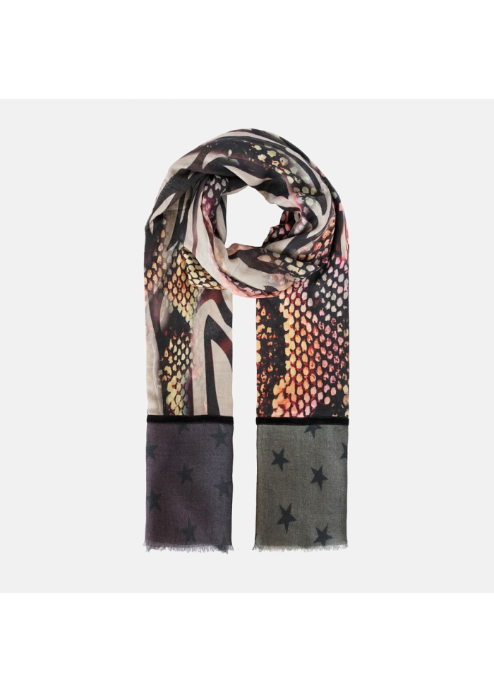 Ombre | Animal Print Scarf