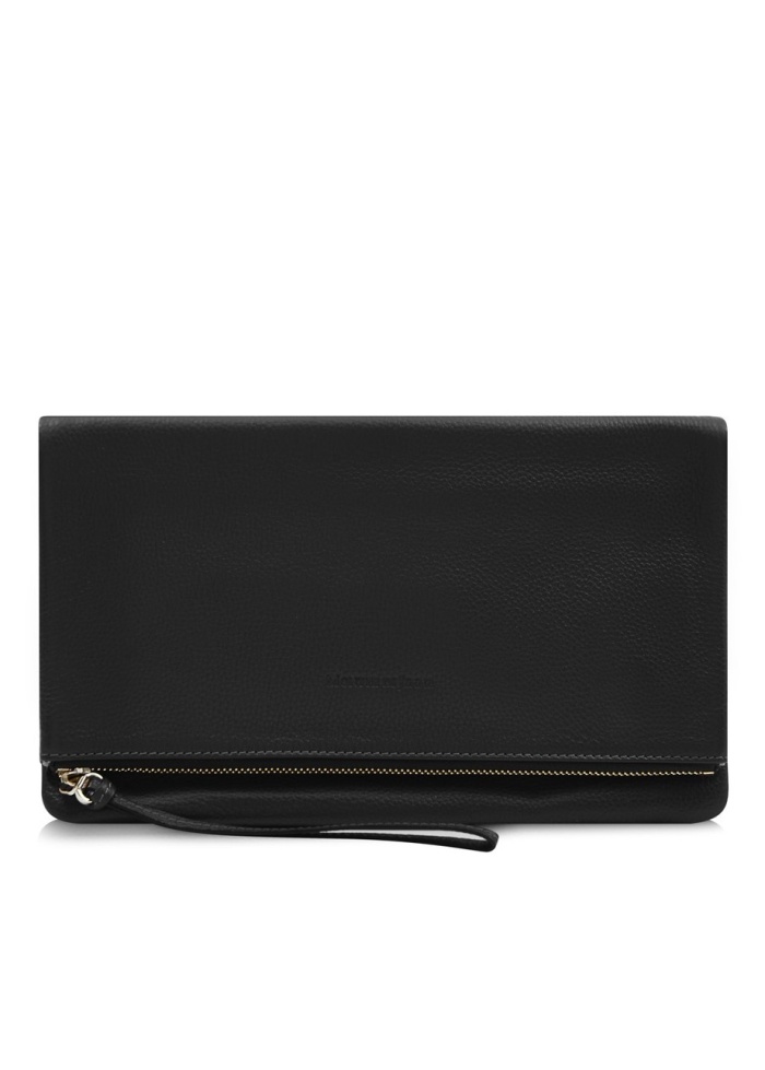 CPW | Exeter Black Leather Clutch Bag