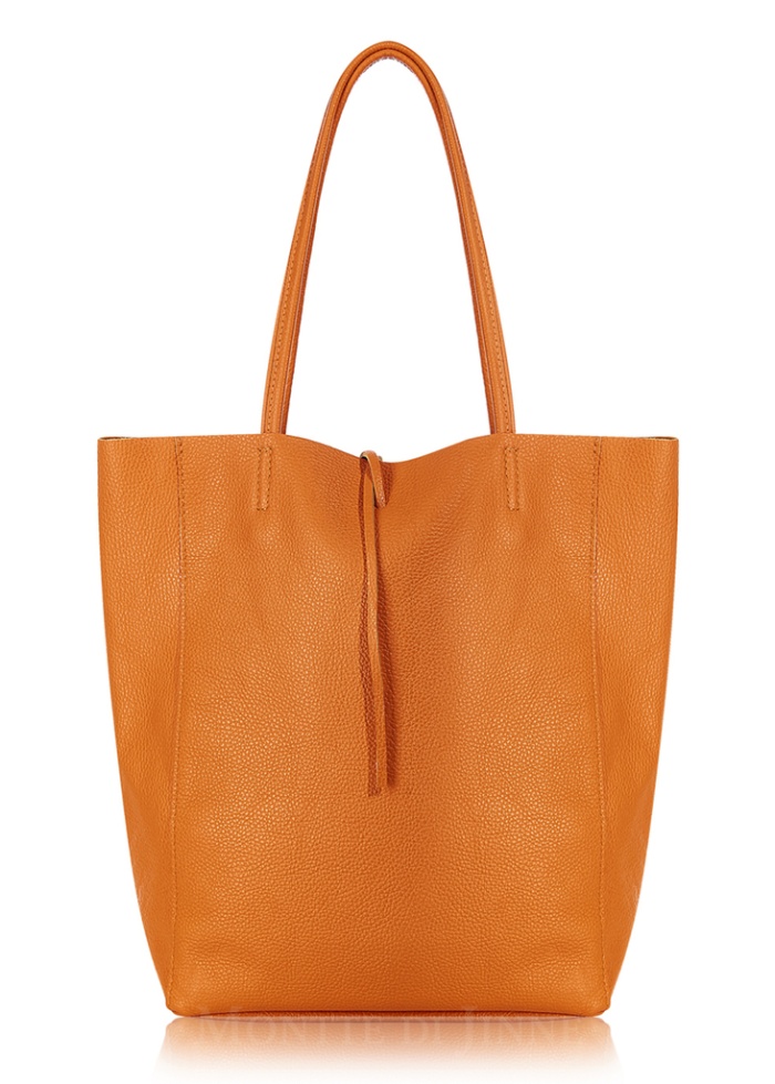 CPW | Bletchley Burnt Orange Leather Tote Bag