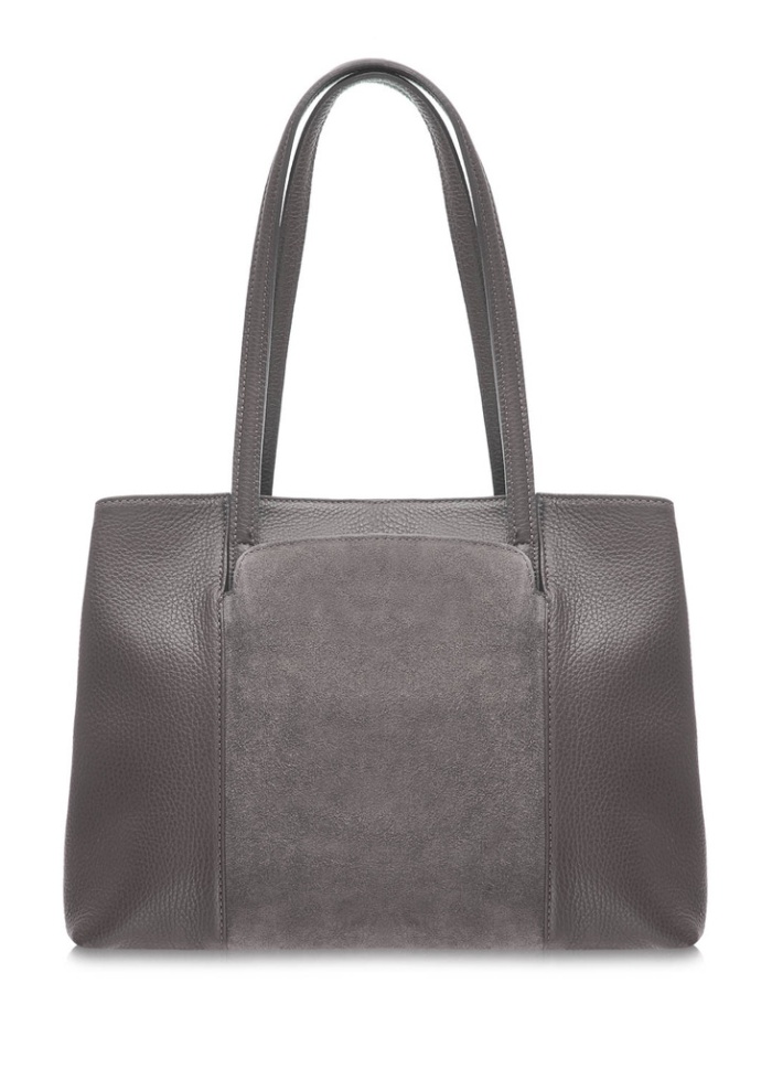 CPW | Grey Leather Handbag