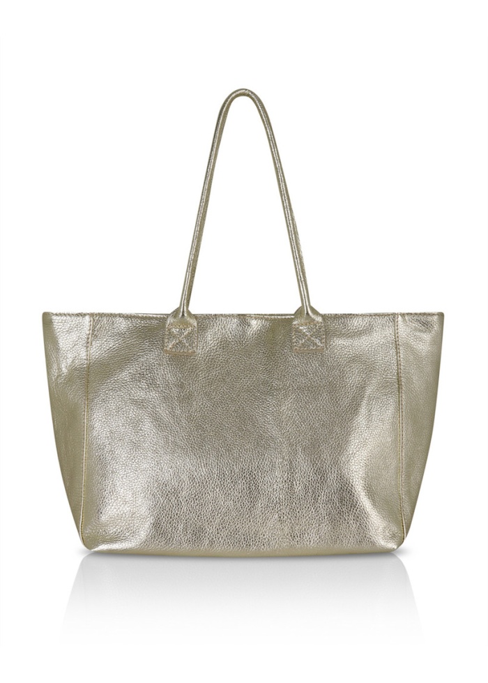 CPW | Gold Tote Leather Bag