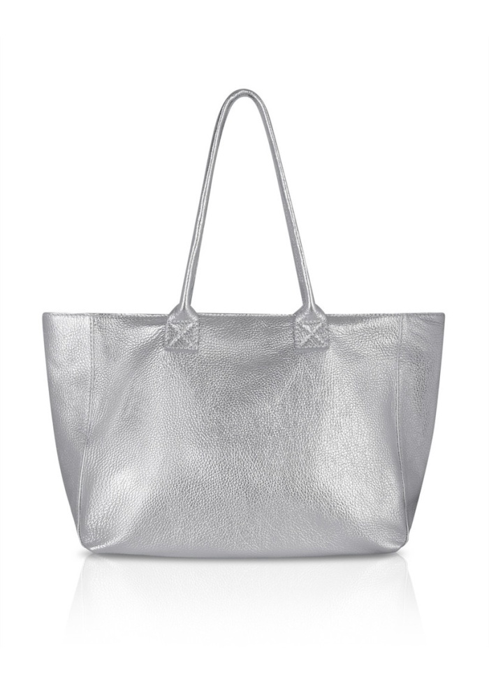CPW | Wimbledon Silver Tote Bag