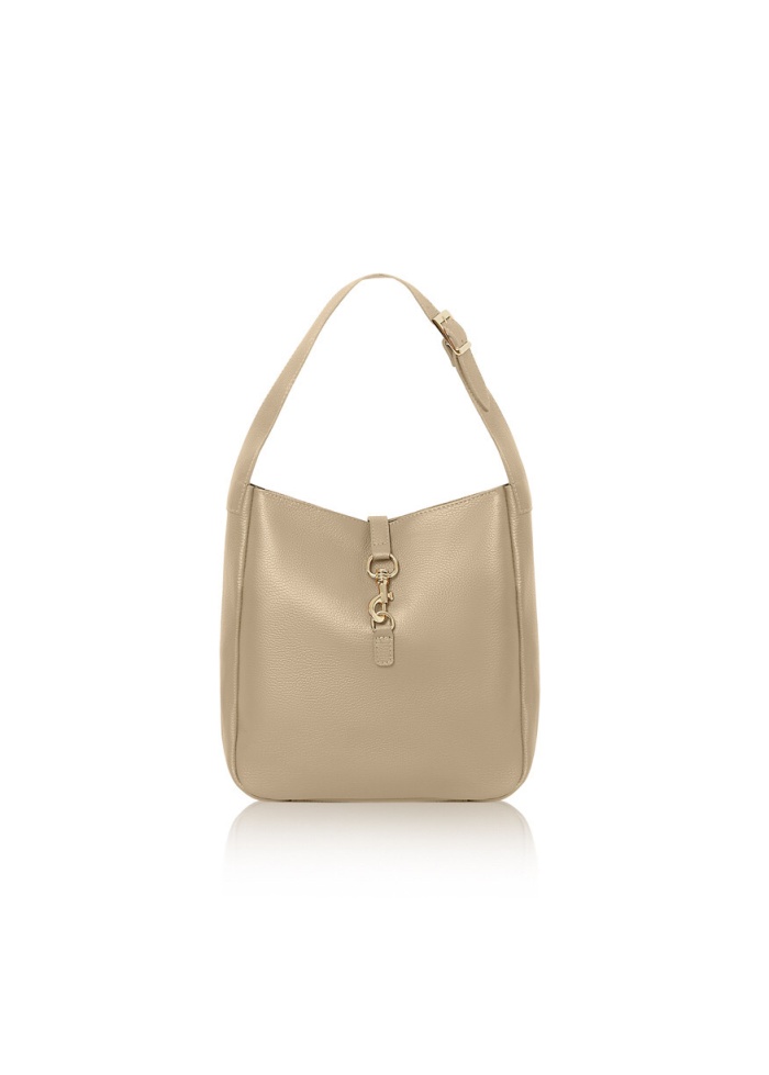 CPW | Ayton Taupe Leather Bag