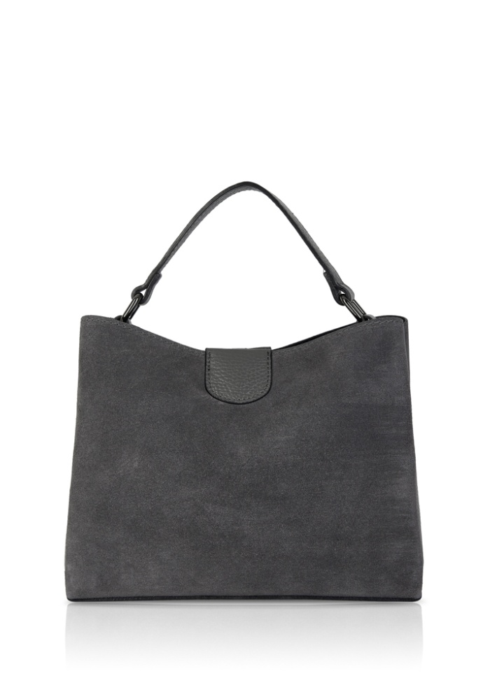CPW | Suede Grey Grab Bag