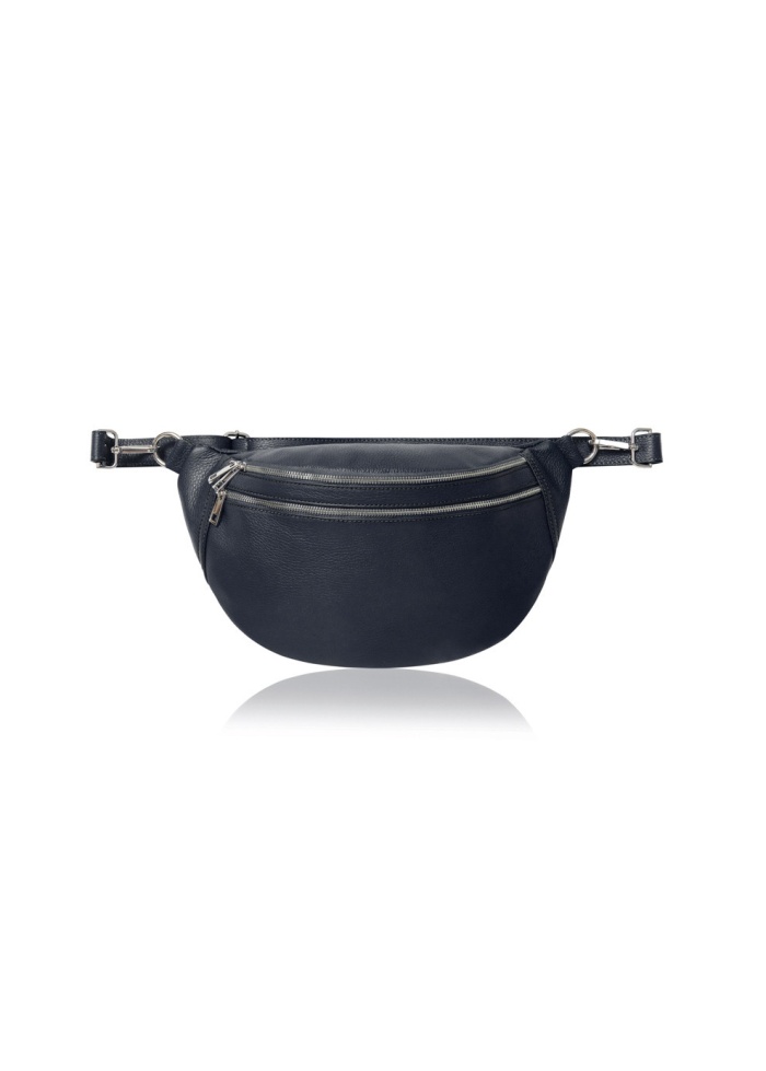 CPW | Lapworth Navy Leather Bag