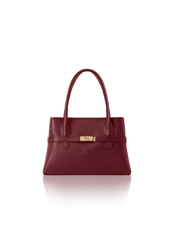 CPW | Marylebone Plum Leather Handbag