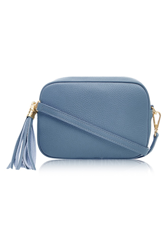CPW | Chester Blue Denim Crossbody Leather Bag