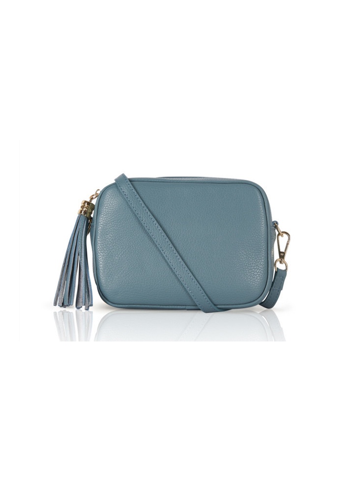 CPW | Chester Blue Leather Crossbody Bag