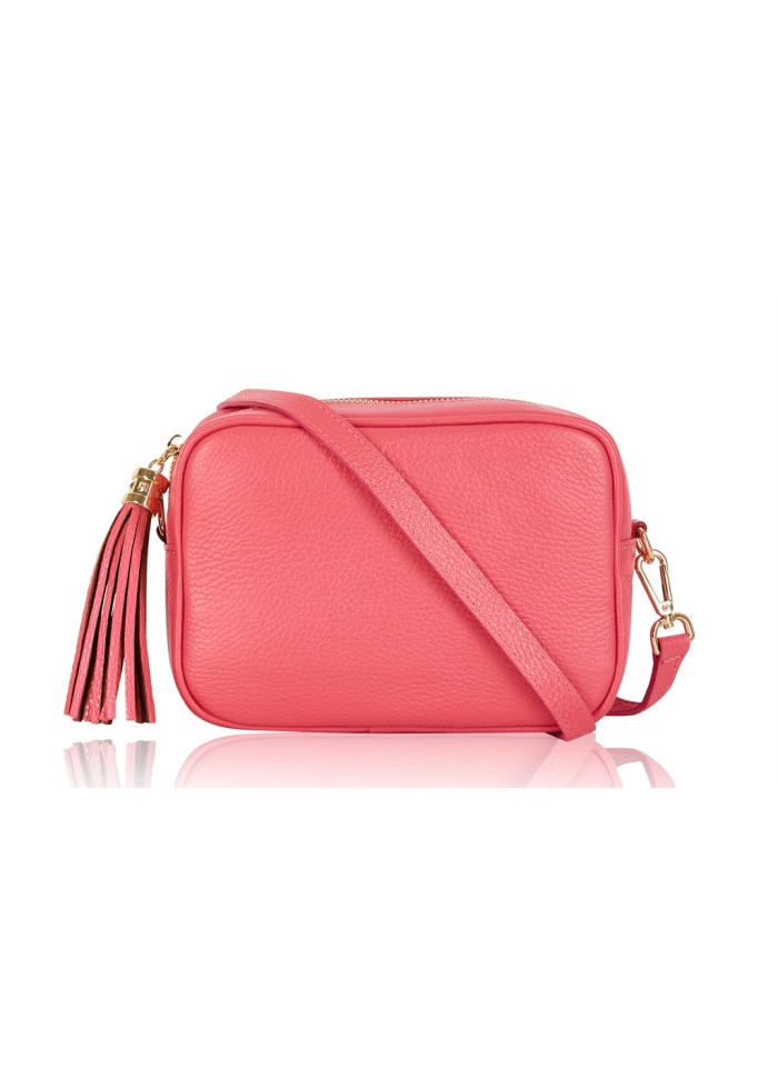 CPW | Chester Coral Leather Crossbody Bag