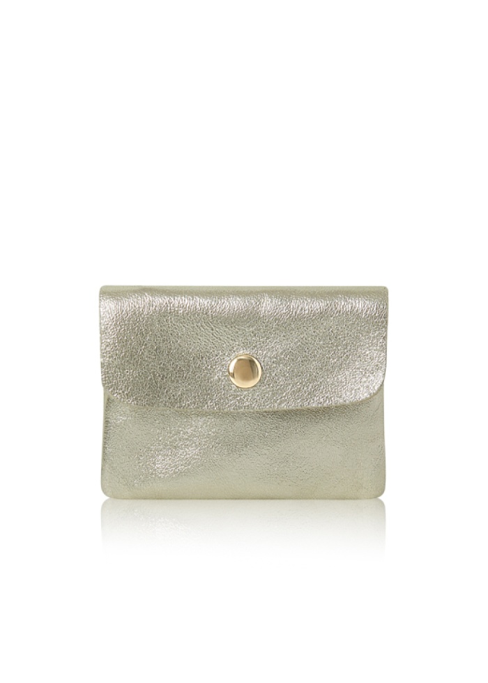 CPW | Coin Purse Gold Leather