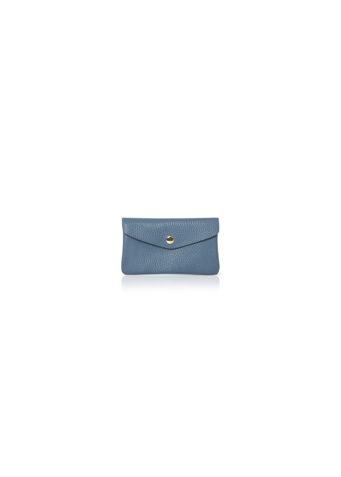 CPW | Larger Purse Blue Leather