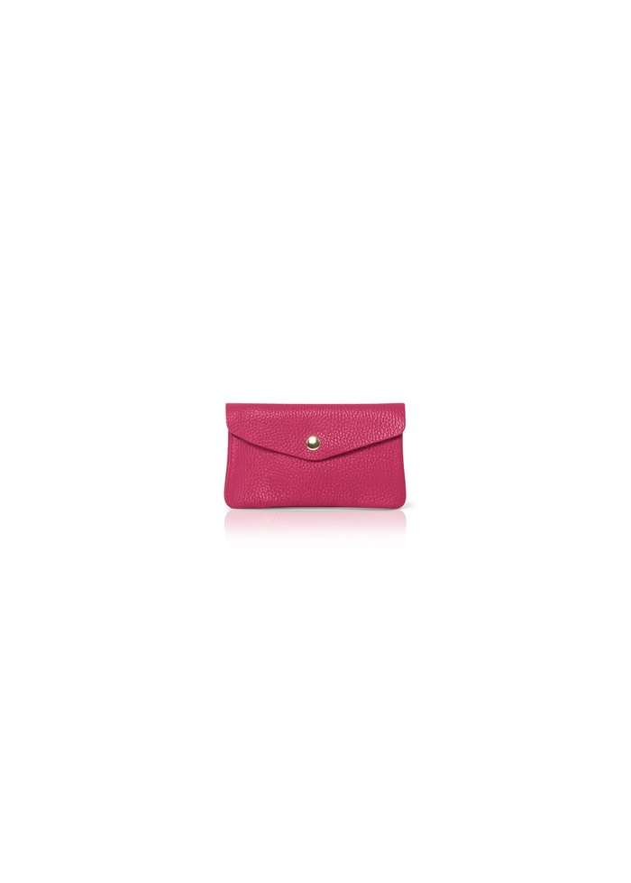 CPW | Larger Purse Fuschia Leather