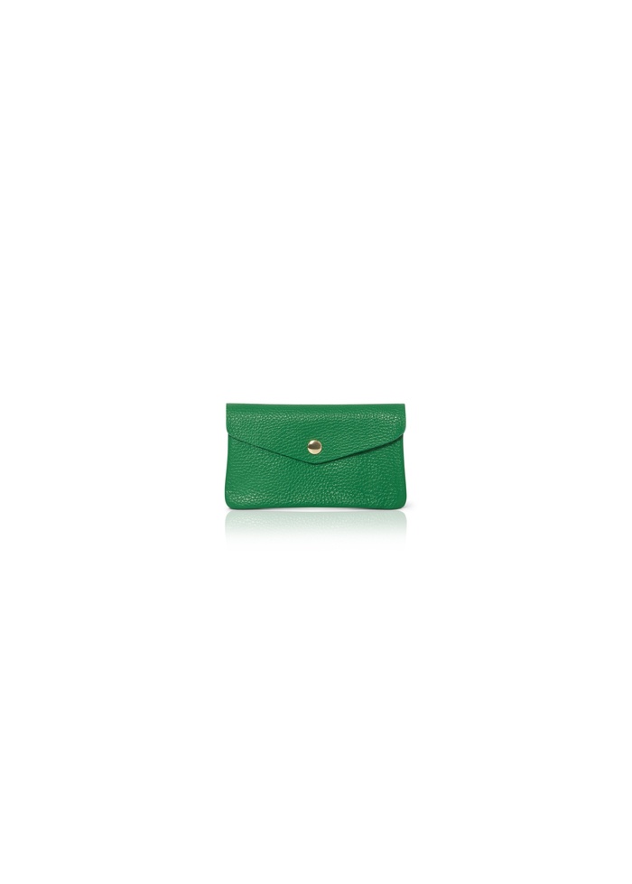 CPW | Larger Purse Green Leather