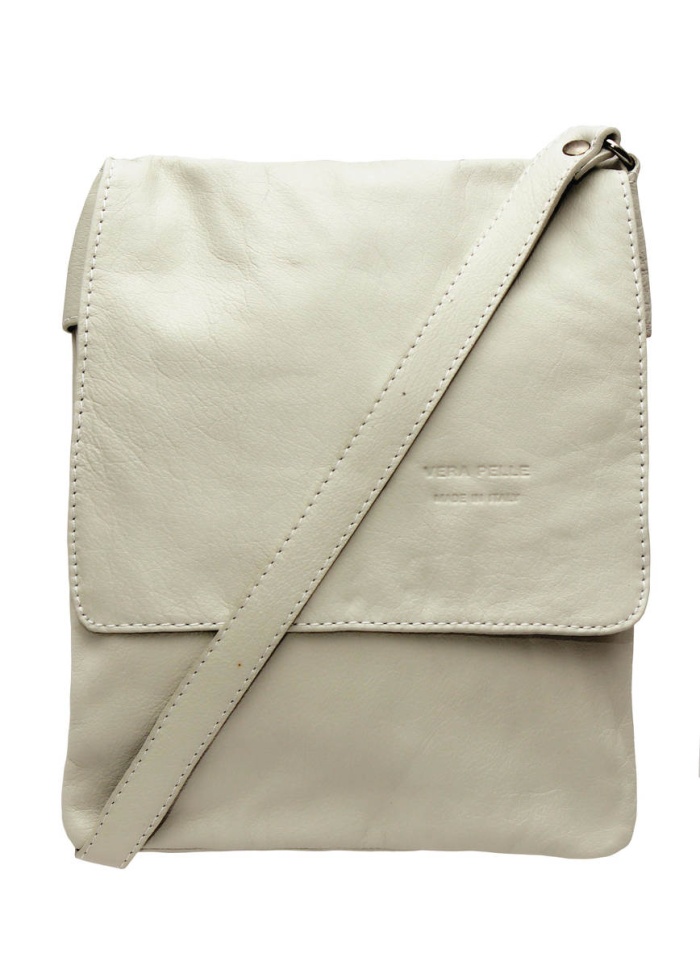 CPW | Cream Leather Cross-Body Bag