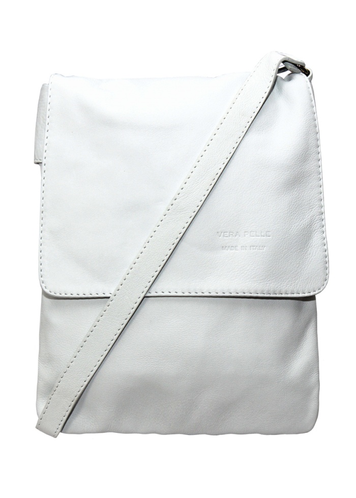 CPW | White Leather Cross-Body Bag