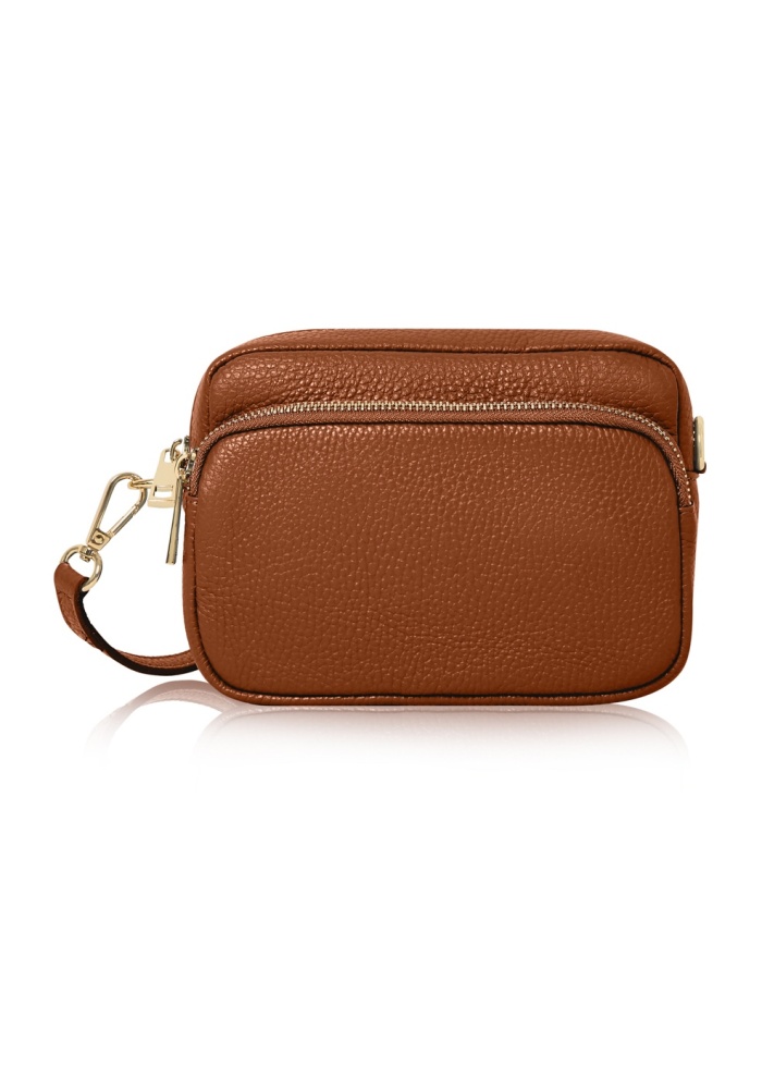 CPW | Lincoln Crossbody Tan Leather Bag