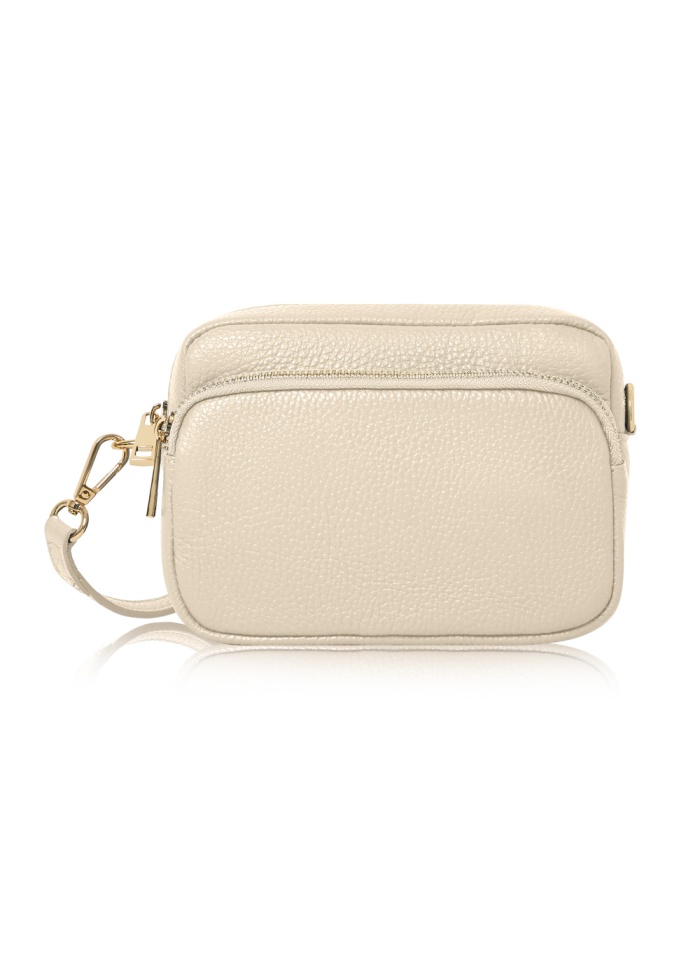 CPW | Lincoln Crossbody Cream Leather Bag