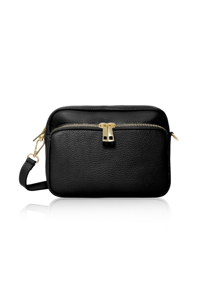 CPW | Knowle Crossbody Black Leather Bag