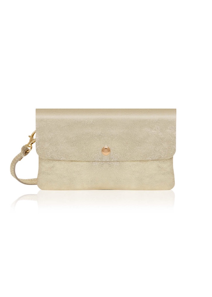 CPW | Woodstock Gold Leather Bag