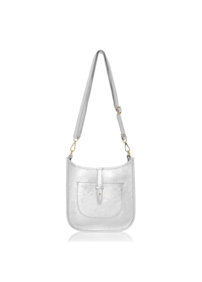 CPW | Newmarket Silver Leather Satchel