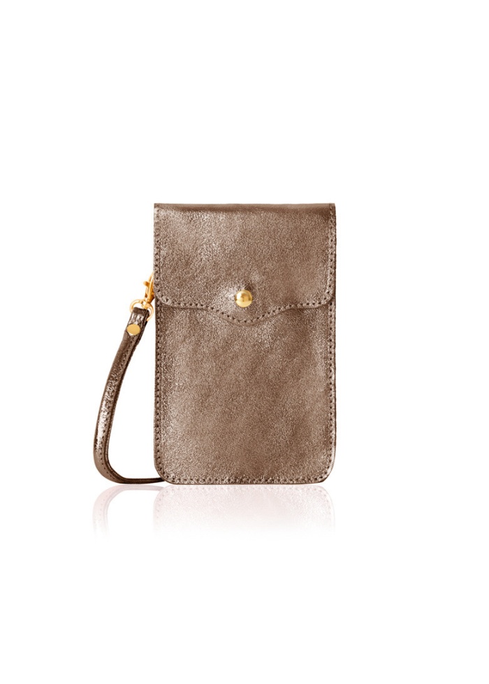 CPW | Brockenhurst Bronze Leather Crossbody Bag