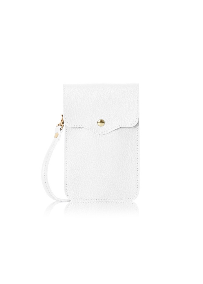 CPW | Brockenhurst White Leather Crossbody Bag