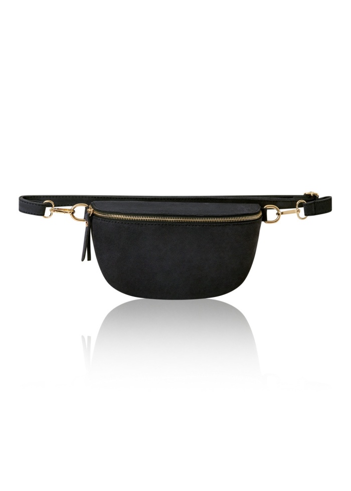 CPW | Arundel Black Suede Leather Bag