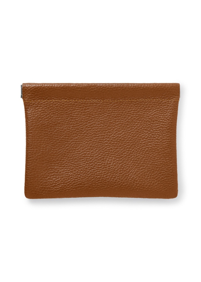 CPW | York Tan Leather Clutch Pouch