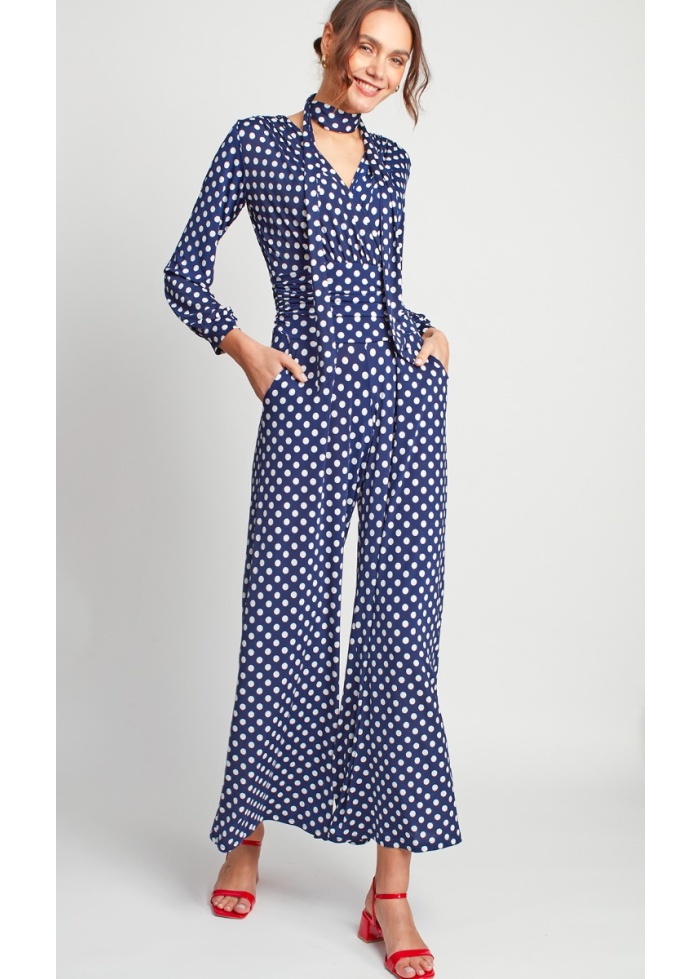 Onjenu | Sharon Polka Dot Jumpsuit 