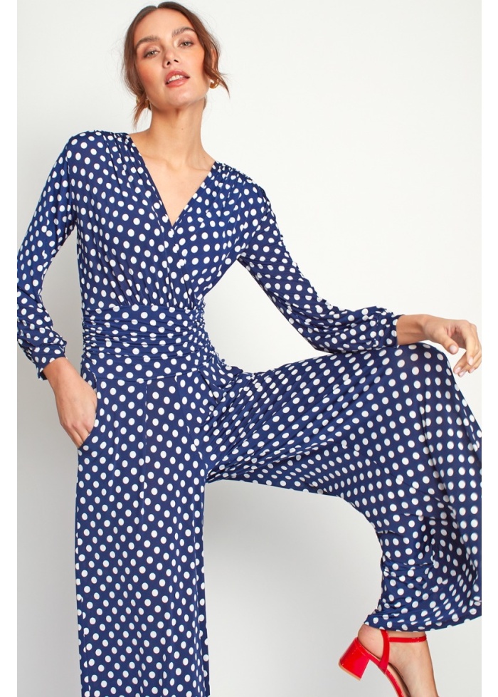Onjenu | Sharon Polka Dot Jumpsuit 
