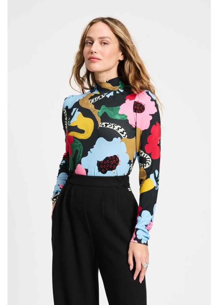 POM | Autumn Garden Turtleneck