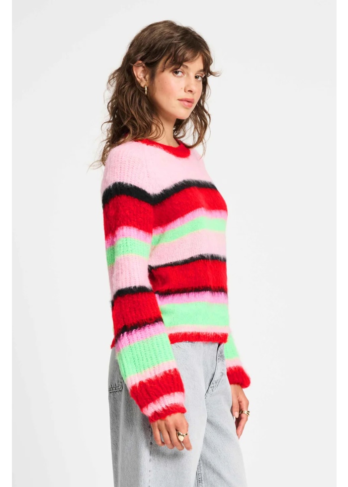 POM | Brushed Stripes Jumper