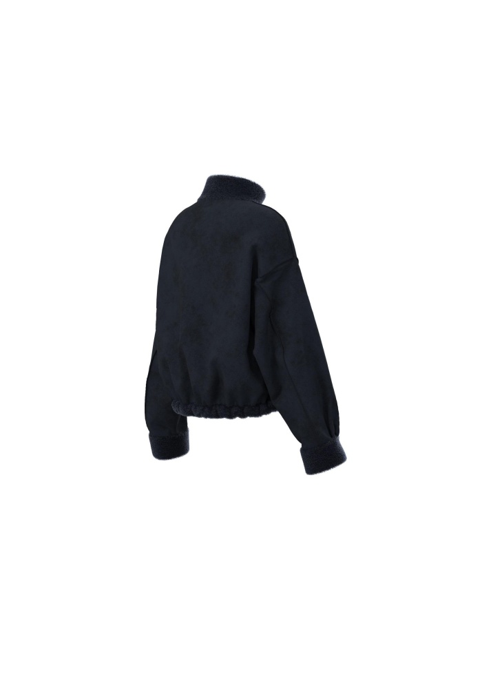 Emme | Navy Bomber Jacket