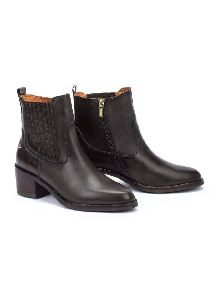 Pikolino | Bacarot Olive Green Ankle Boot